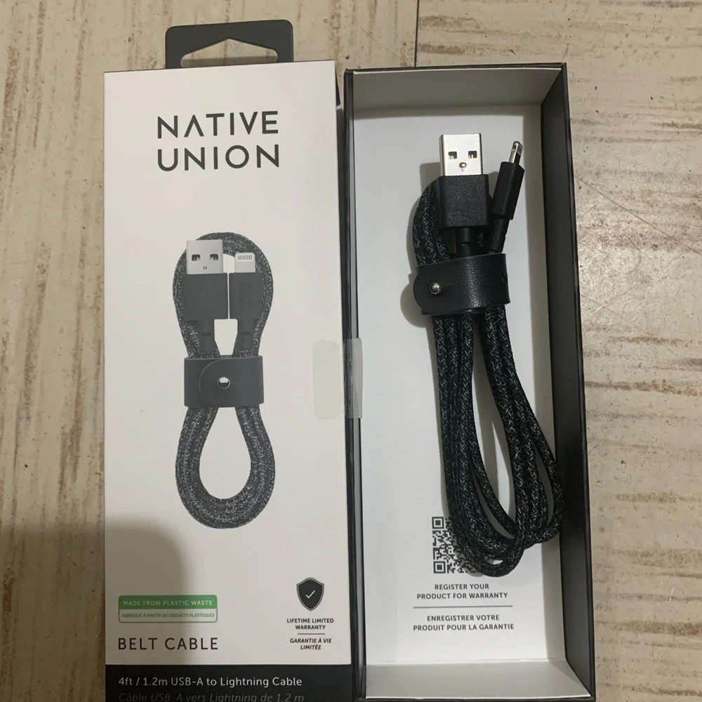 Native Union - 4' Lightning-to-USB Type-A Cable - Cosmos